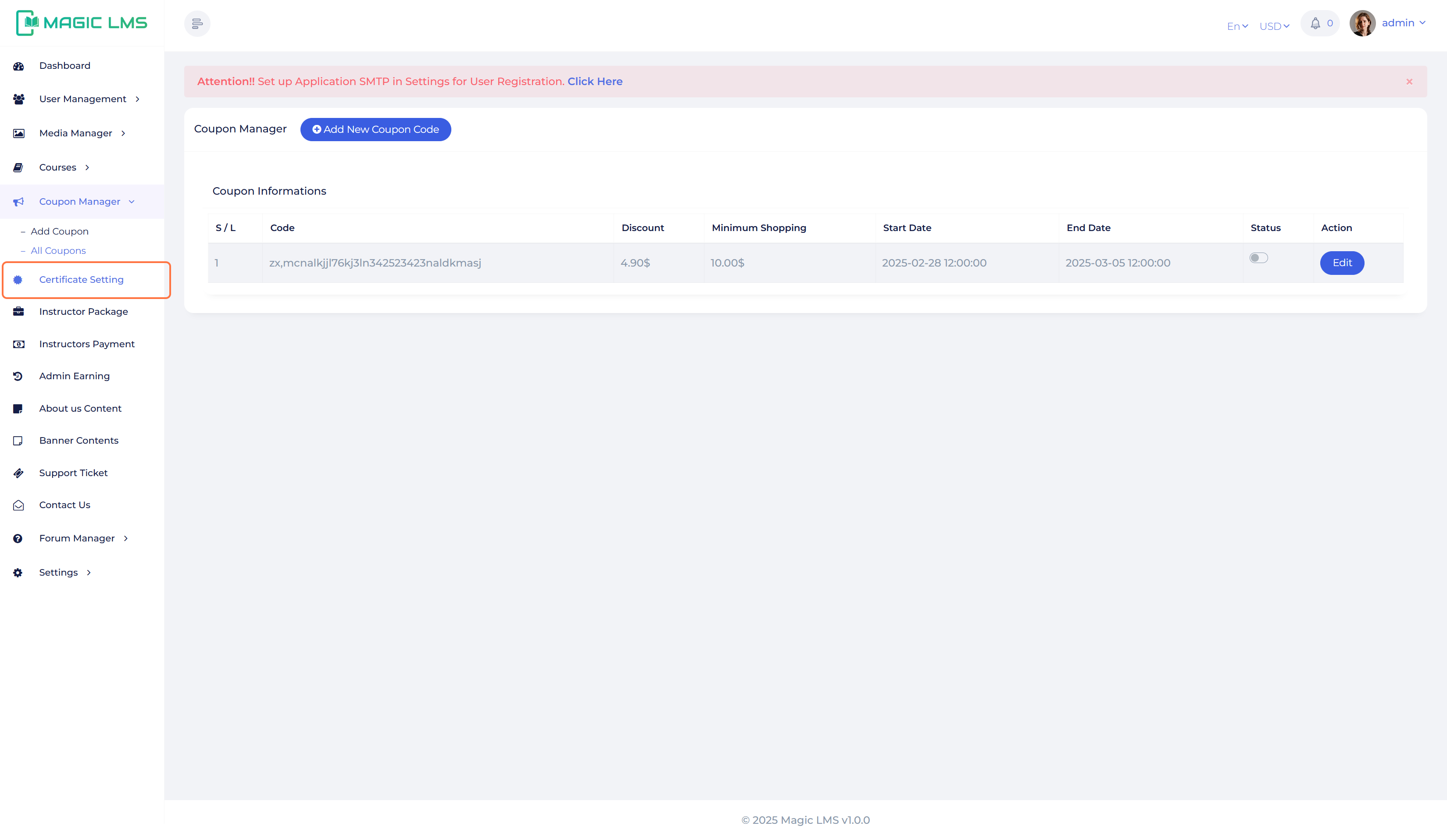 certificate manager