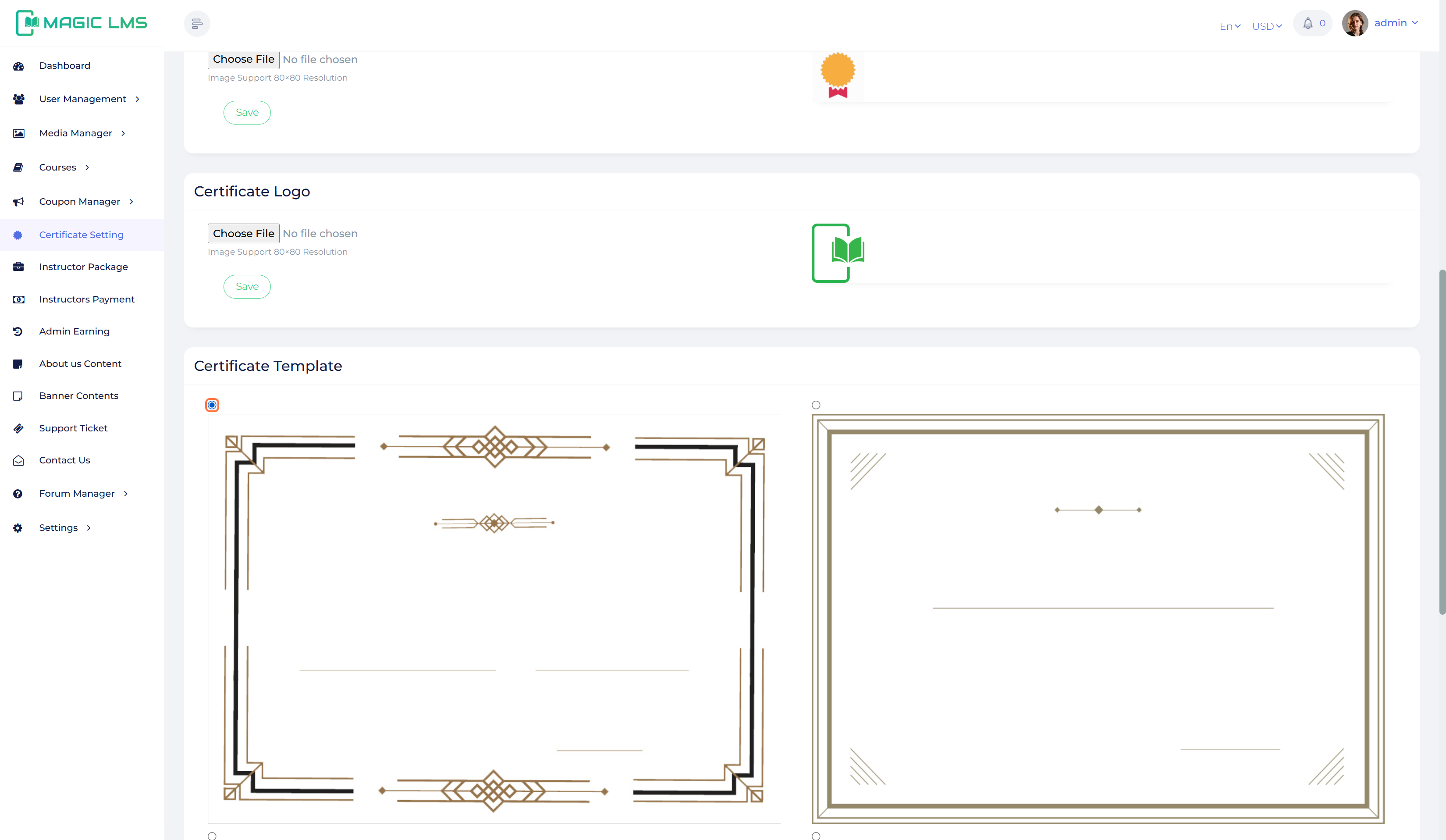 certificate manager